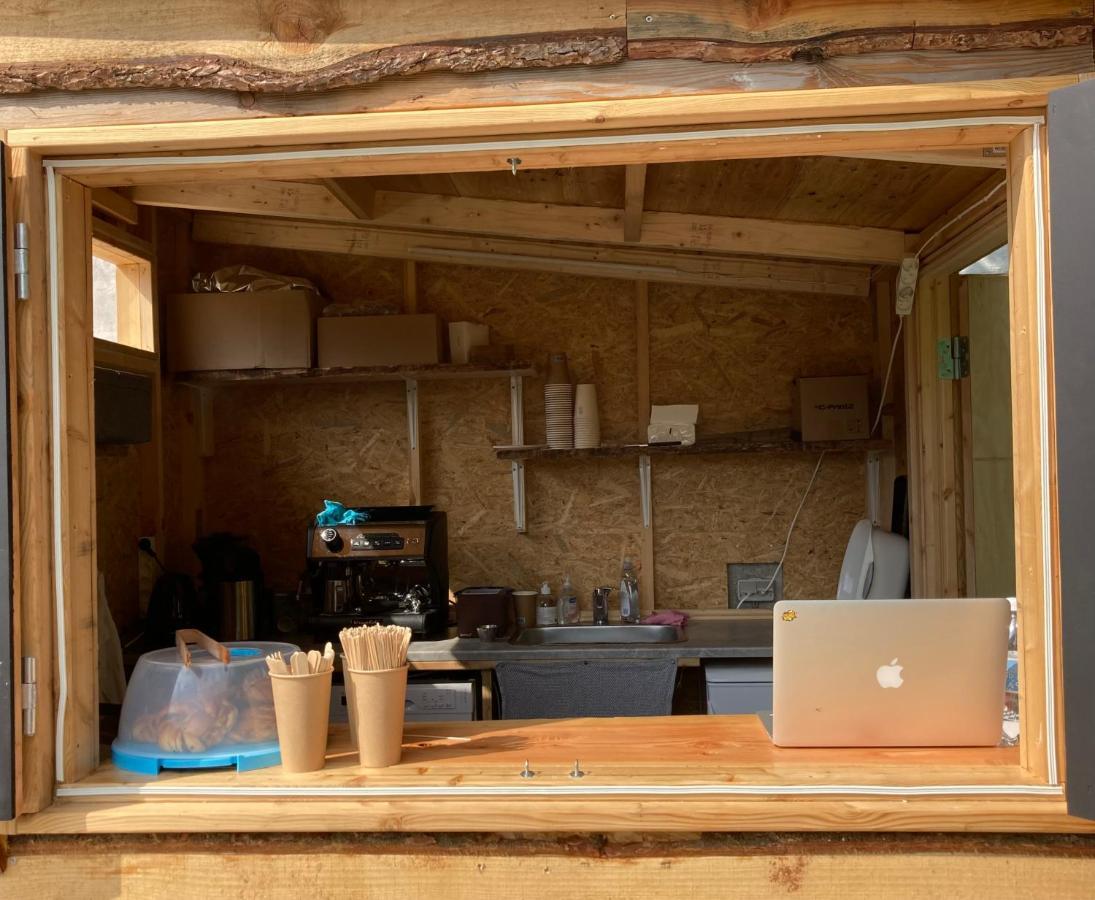 Hotel Badsted Camping Gudhjem Exteriér fotografie